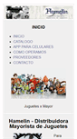 Mobile Screenshot of jugueteshamelin.com.ar