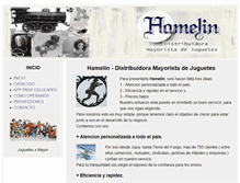 Tablet Screenshot of jugueteshamelin.com.ar